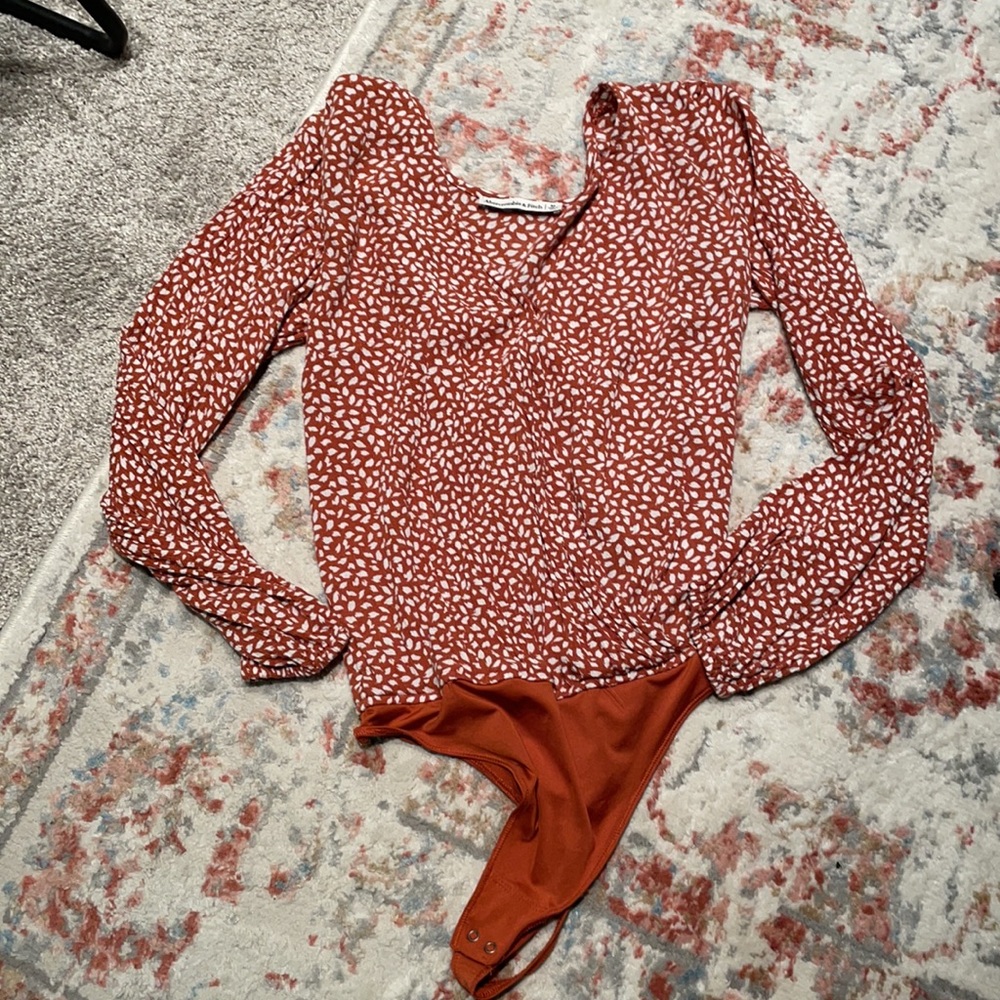 Abercrombie long sleeve bodysuit